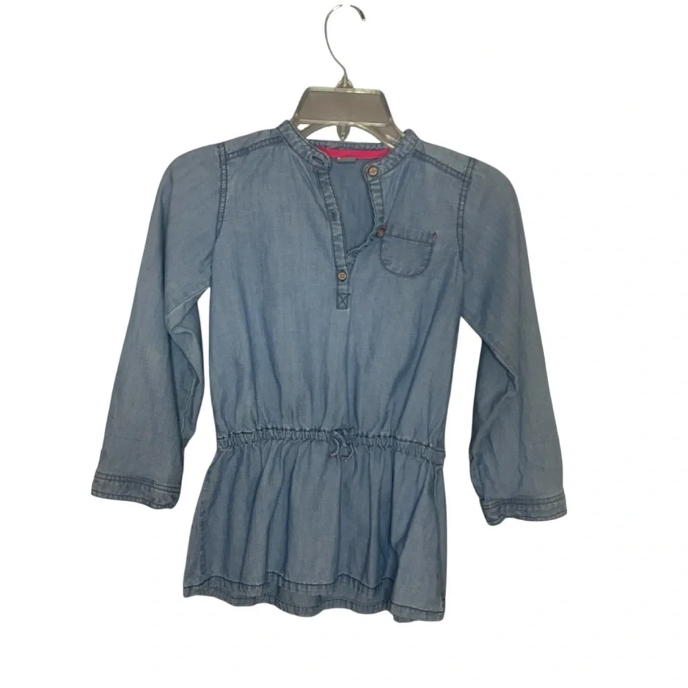 Carter's Light Blue Chambray Tunic Shirt size 8